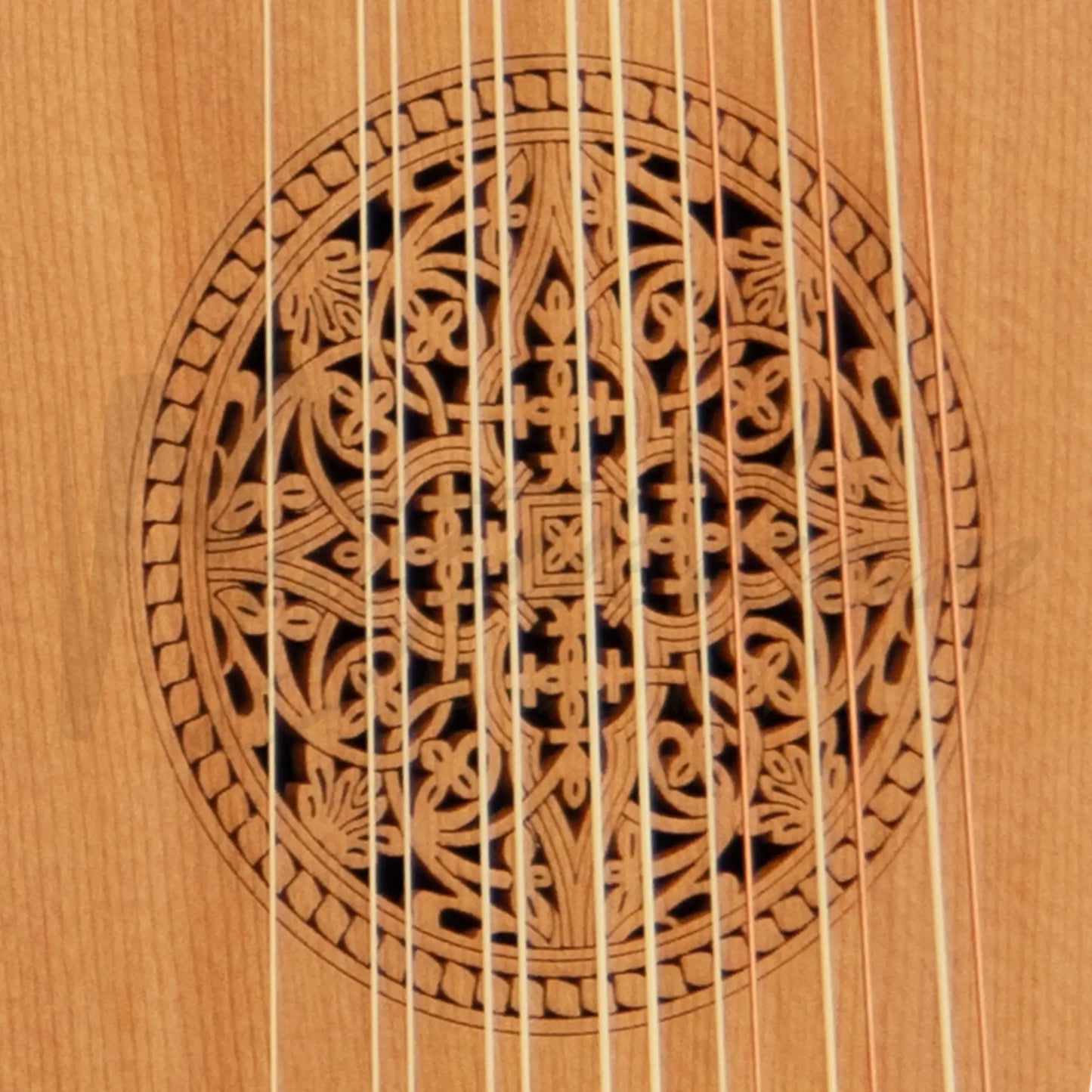 Muzikkon Travel Lute 7 Course Left Hand Lute