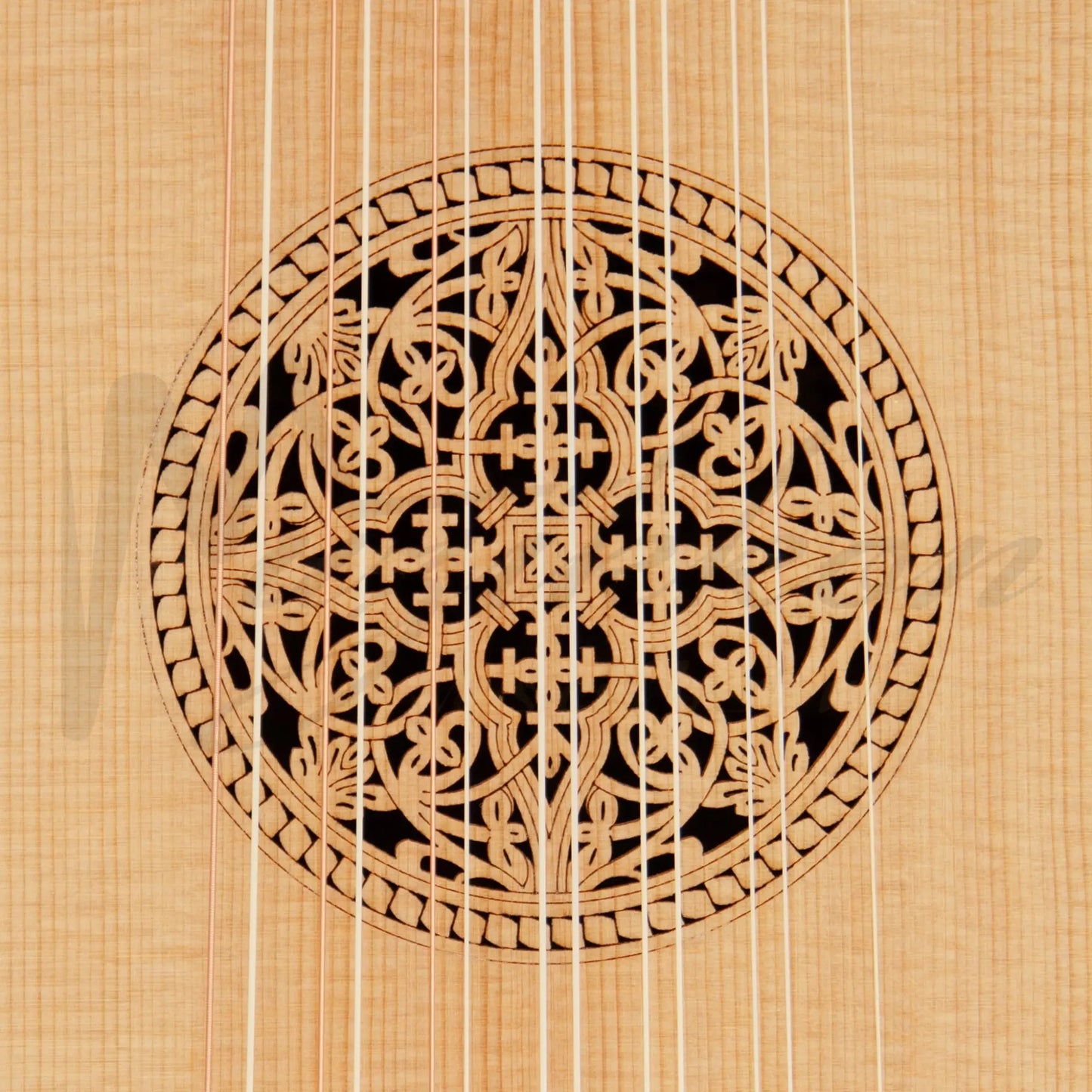 Muzikkon Travel Lute 7 Course Right Hand Lute