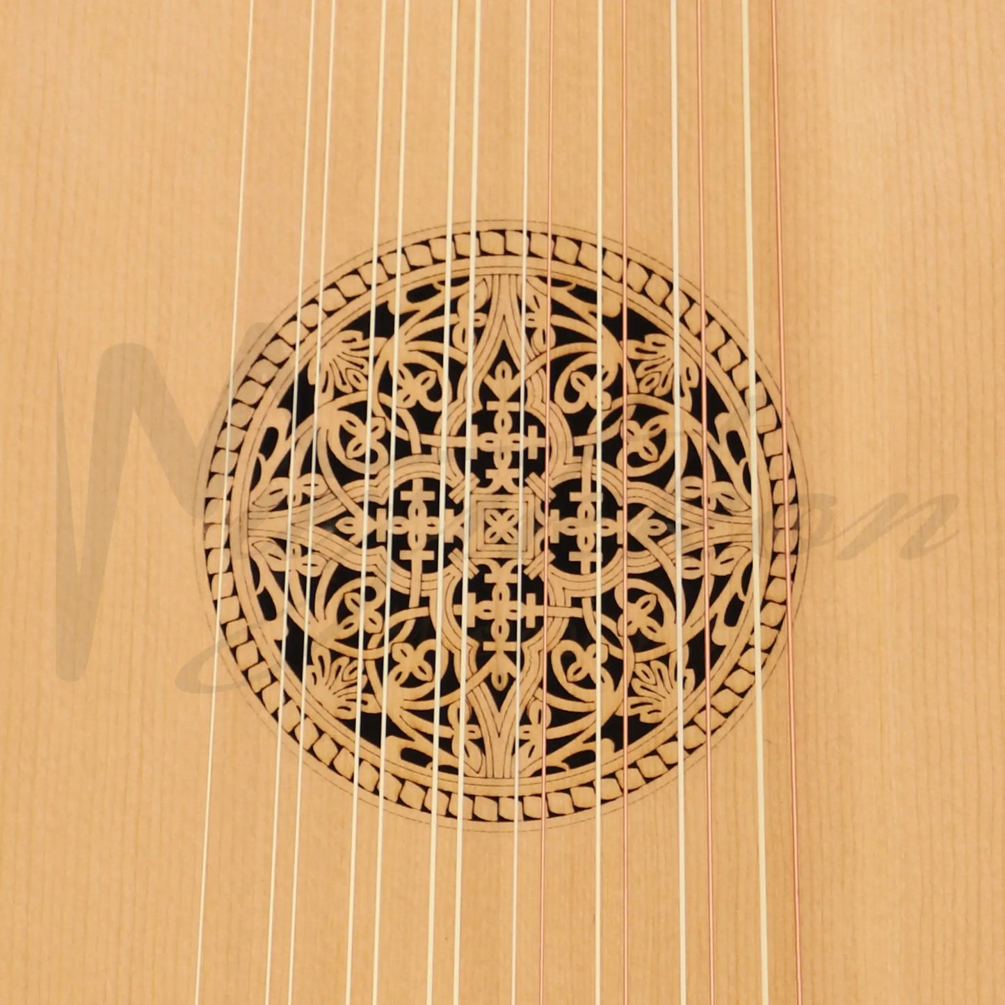 Muzikkon Travel Lute 8 Course Left Hand Lute