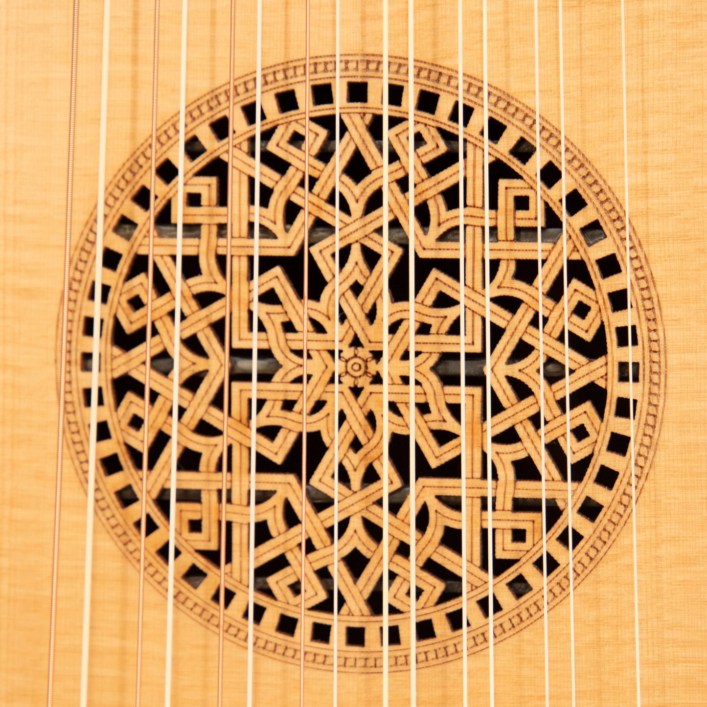 Muzikkon Renaissance Laúd 8 Curso Mano Derecha Después de Hieber