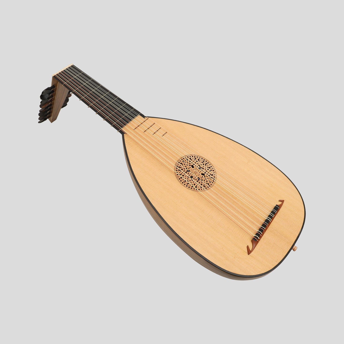 Muzikkon Renaissance Laúd 8 Curso Mano Derecha Después de Hieber