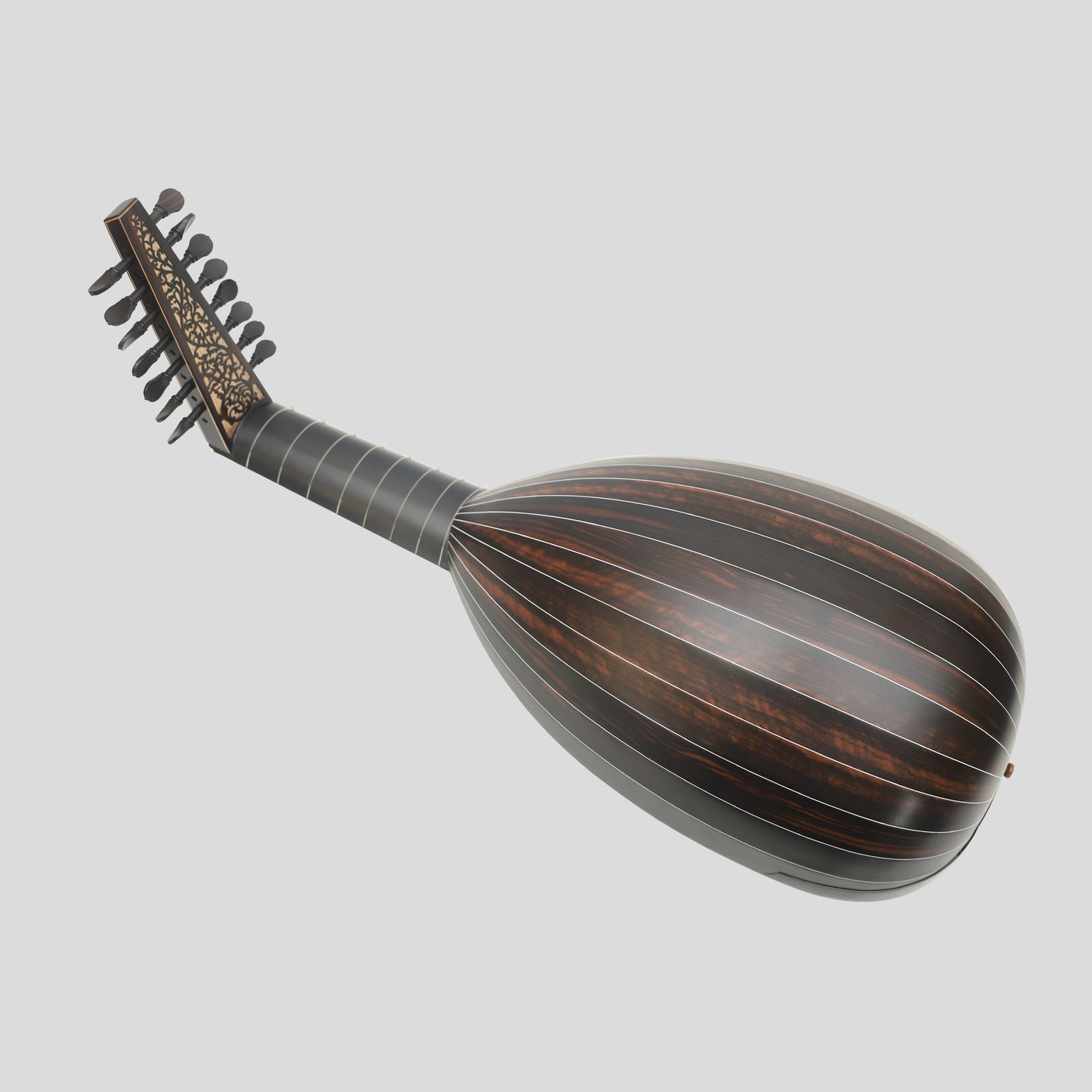 Muzikkon Renaissance Laúd 8 Curso Mano Derecha Después de Hieber