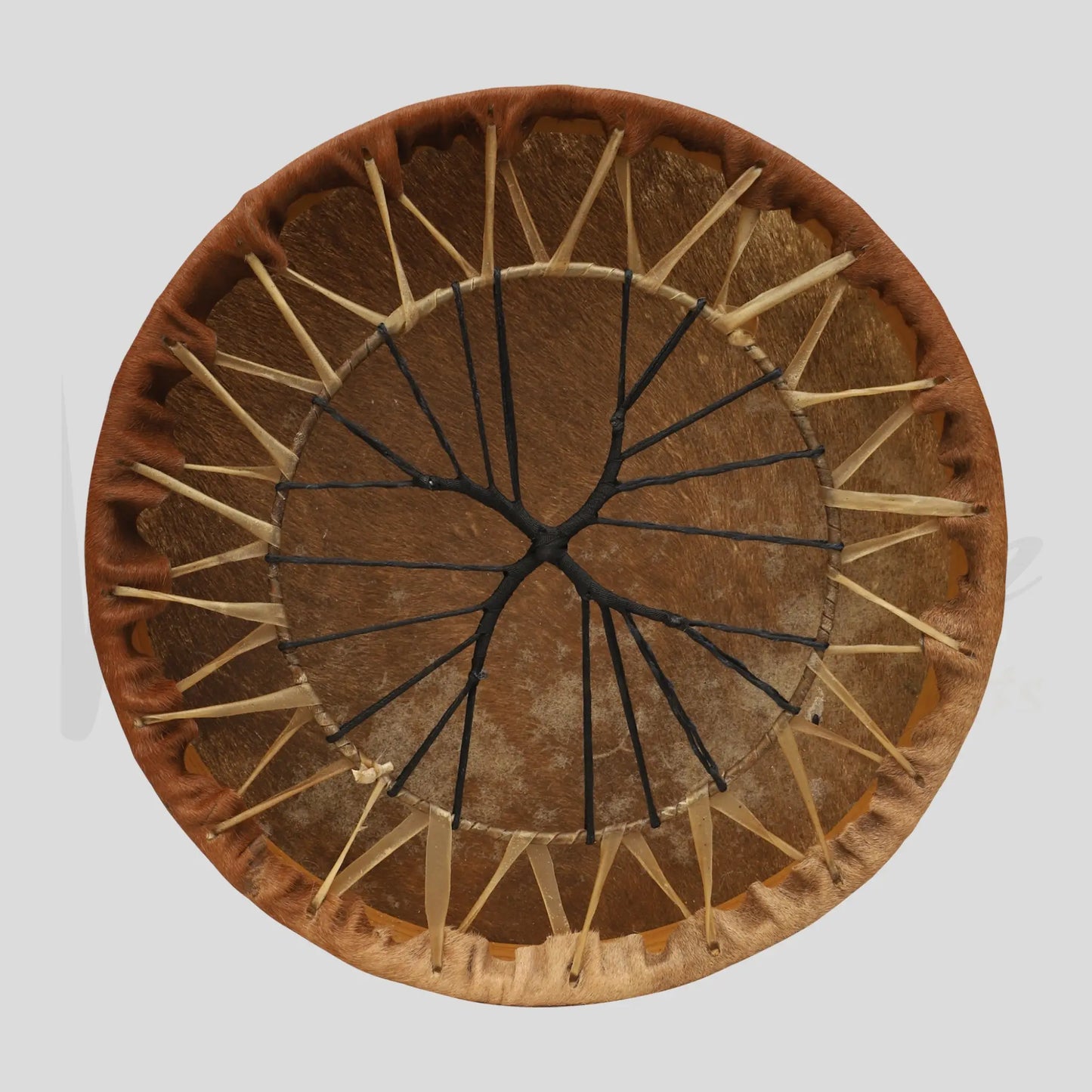 Shamanic Drums 18’’ (45.5 cm) Shawlan Shaman Drum Circle Tree Handmade with Cow Hide Skin