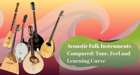 Acoustic Folk Instruments Compared: Tone, Feel and Learning Curve