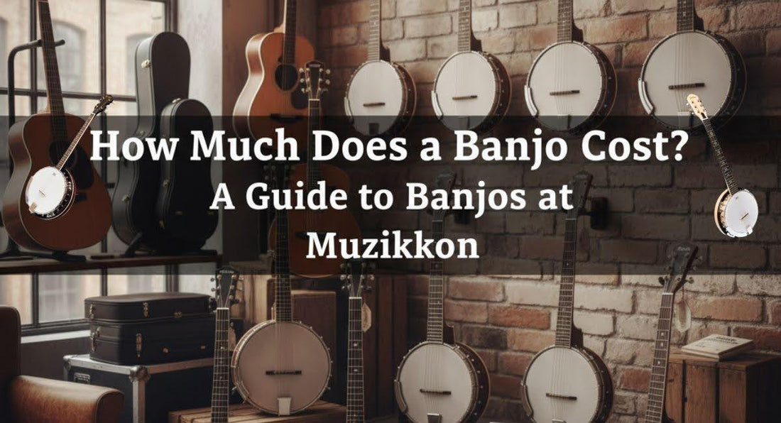 How Much Does a Banjo Cost? A Guide to Banjos at Muzikkon