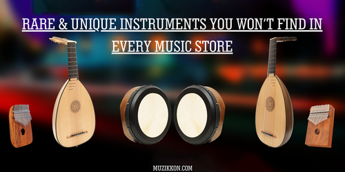 Rare and Unique Instruments You Won’t Find in Every Music Store
