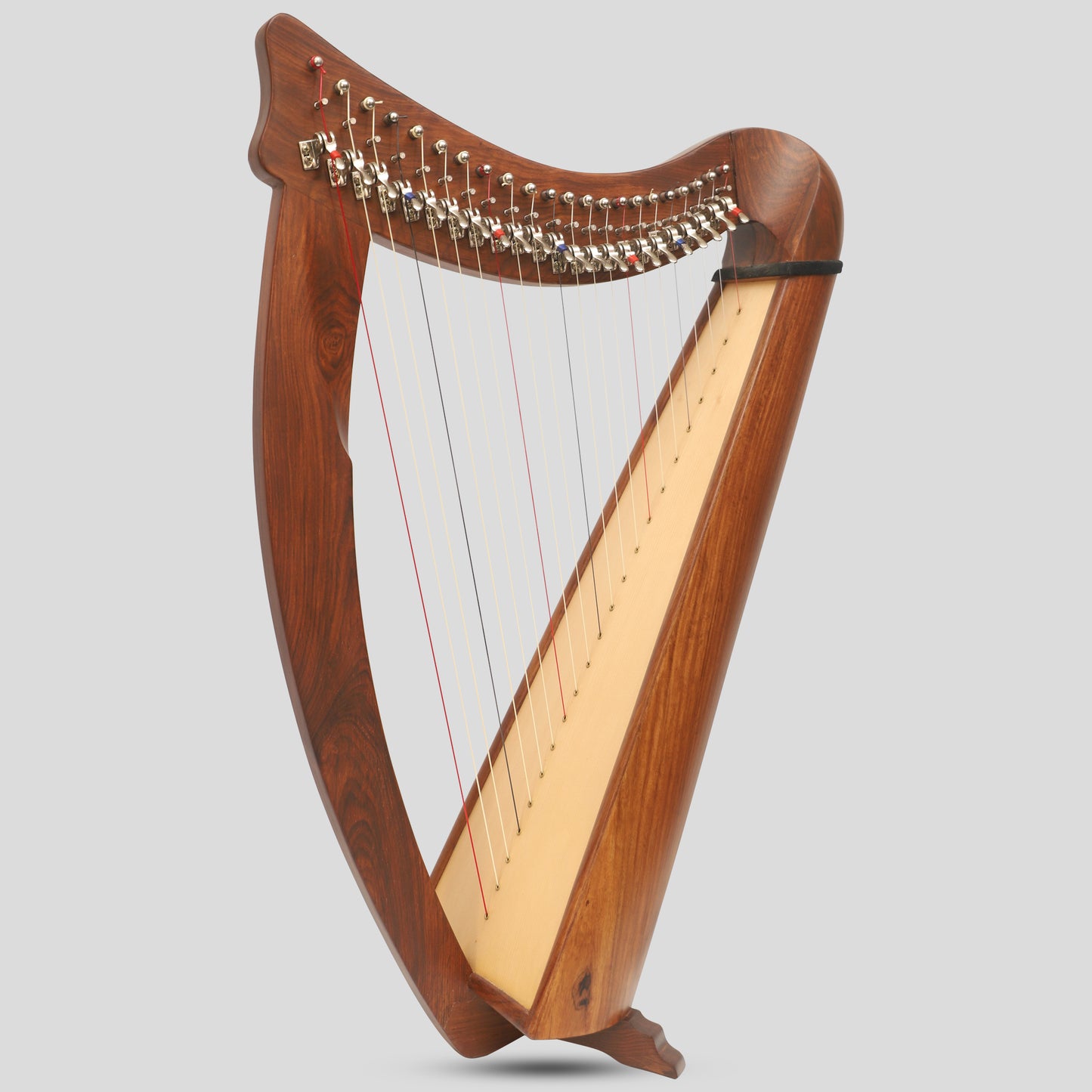 22 String Claddagh Busker Harp Rosewood