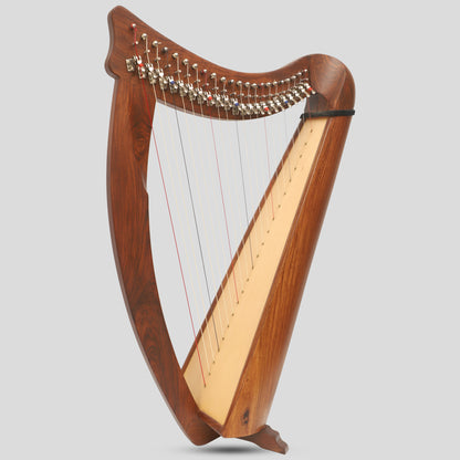 22 corde Claddagh Busker Arpa Palissandro