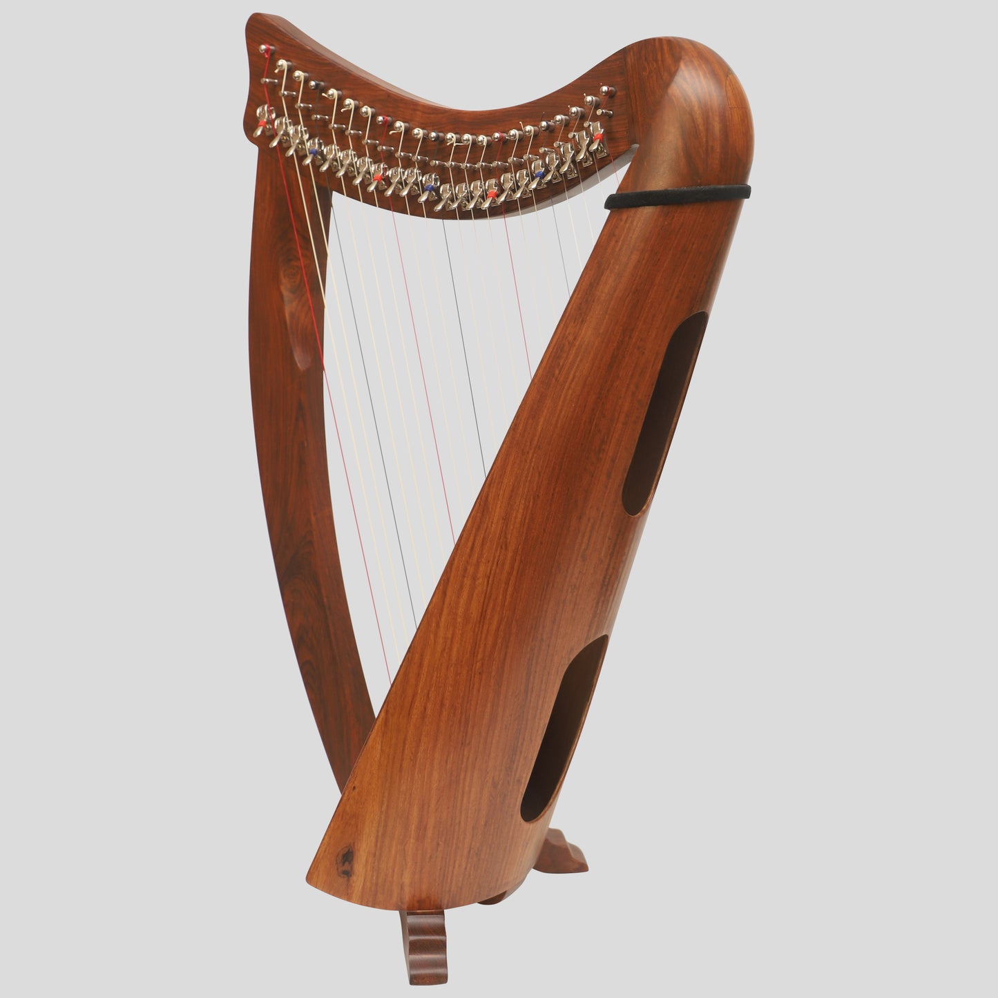 22 corde Claddagh Busker Arpa Palissandro