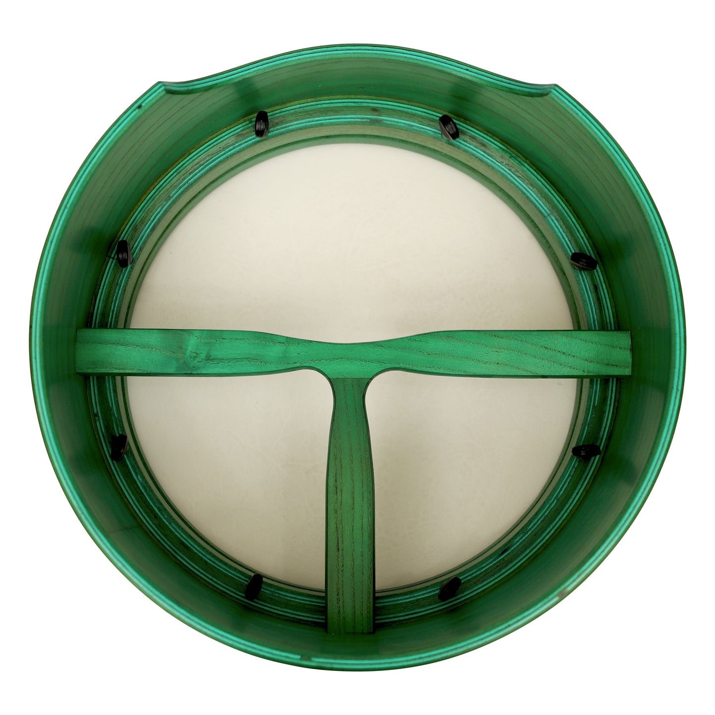 Muzikkon 16"x6" Premium Celtic Irish Bodhran mit Easy Tune System Deep Rim T-BAR & Taped Finish