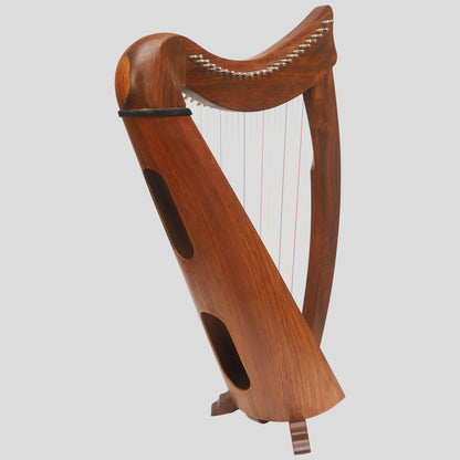 22 corde Claddagh Busker Arpa Palissandro