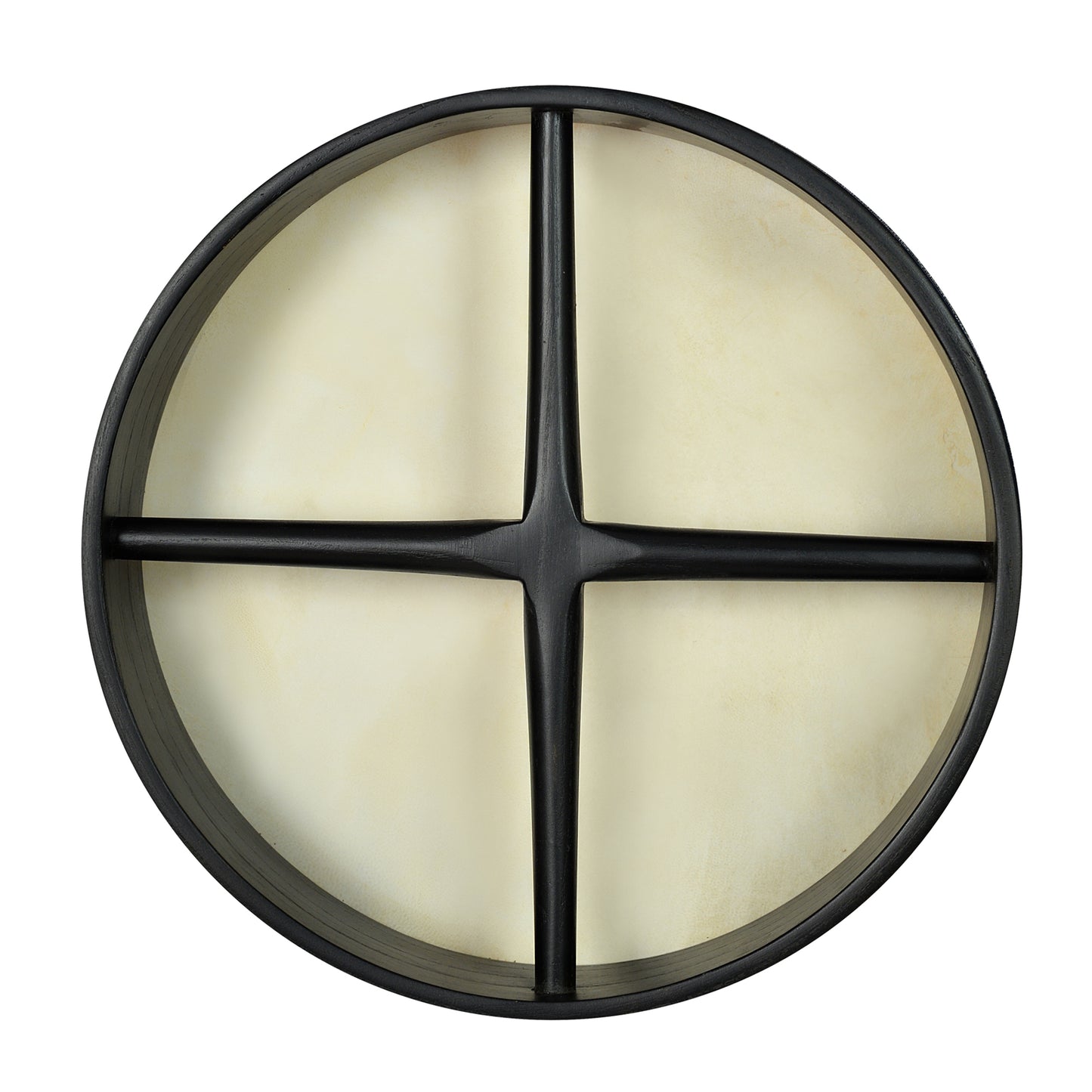 12 "X3" Heartland Black Bodhran Prestuned Cross Bar