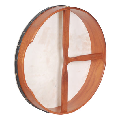 12"X4" Heartland  Bodhran Pretuned Red Cedar T-Bar Muzikkon