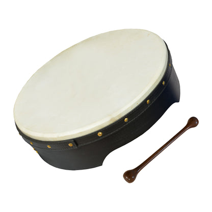 12 x 3.5 Heartland Black Bodhran Pretuned T-Bar