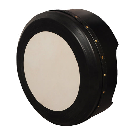 13"x5" Premium Muzikkon Bodhran Black Deep Tune