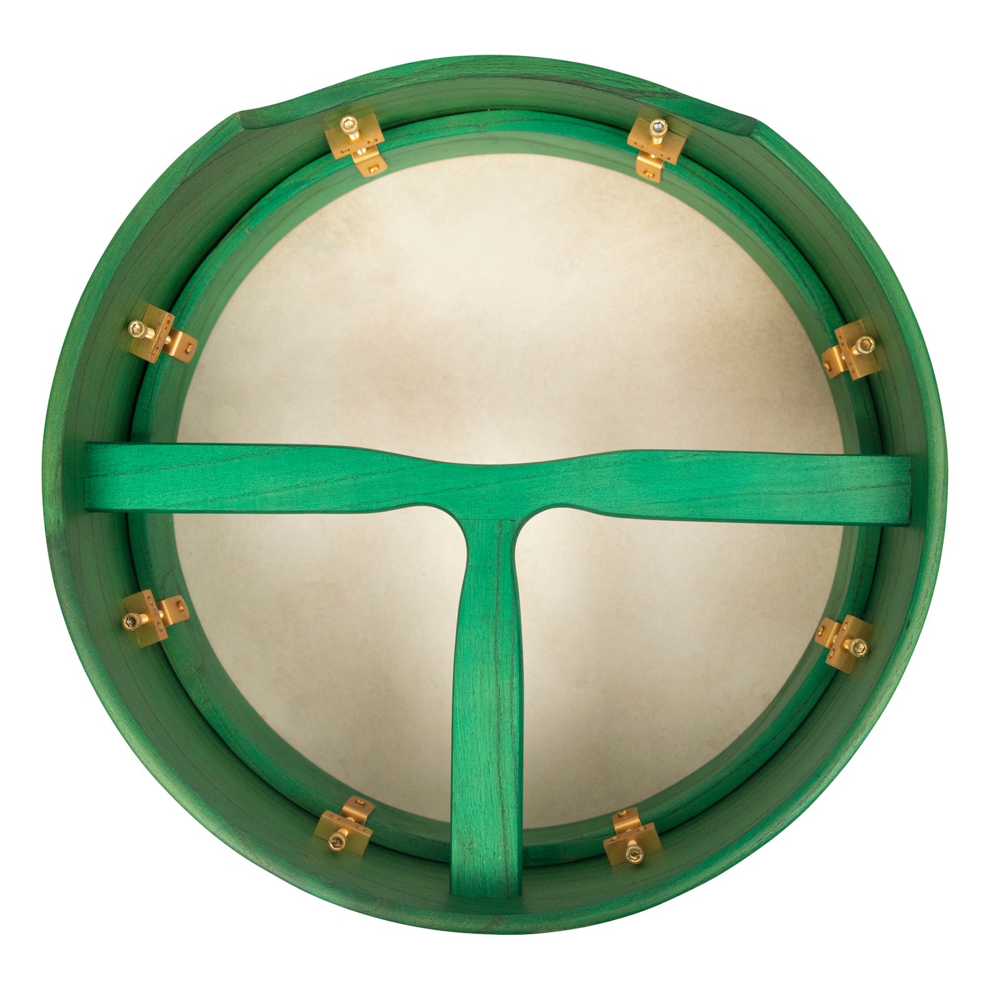 Muzikkon 14"X4" Heartland Tunable Irish Bodhran with T-BAR & Taped Finish Deep Tune