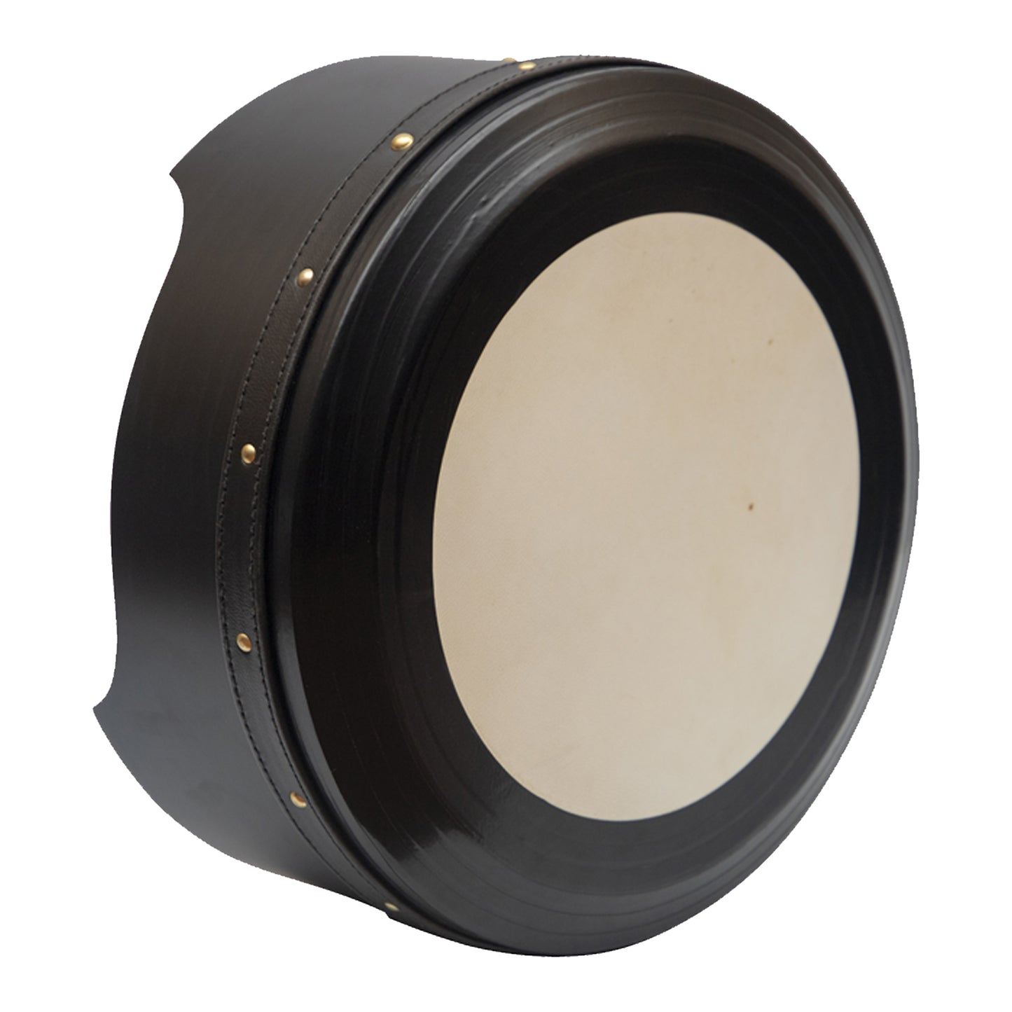 14 "x6" Premium Muzikkon Bodhran con sistema di sintonizzazione facile con finitura nera T- Bar Deep-Rim