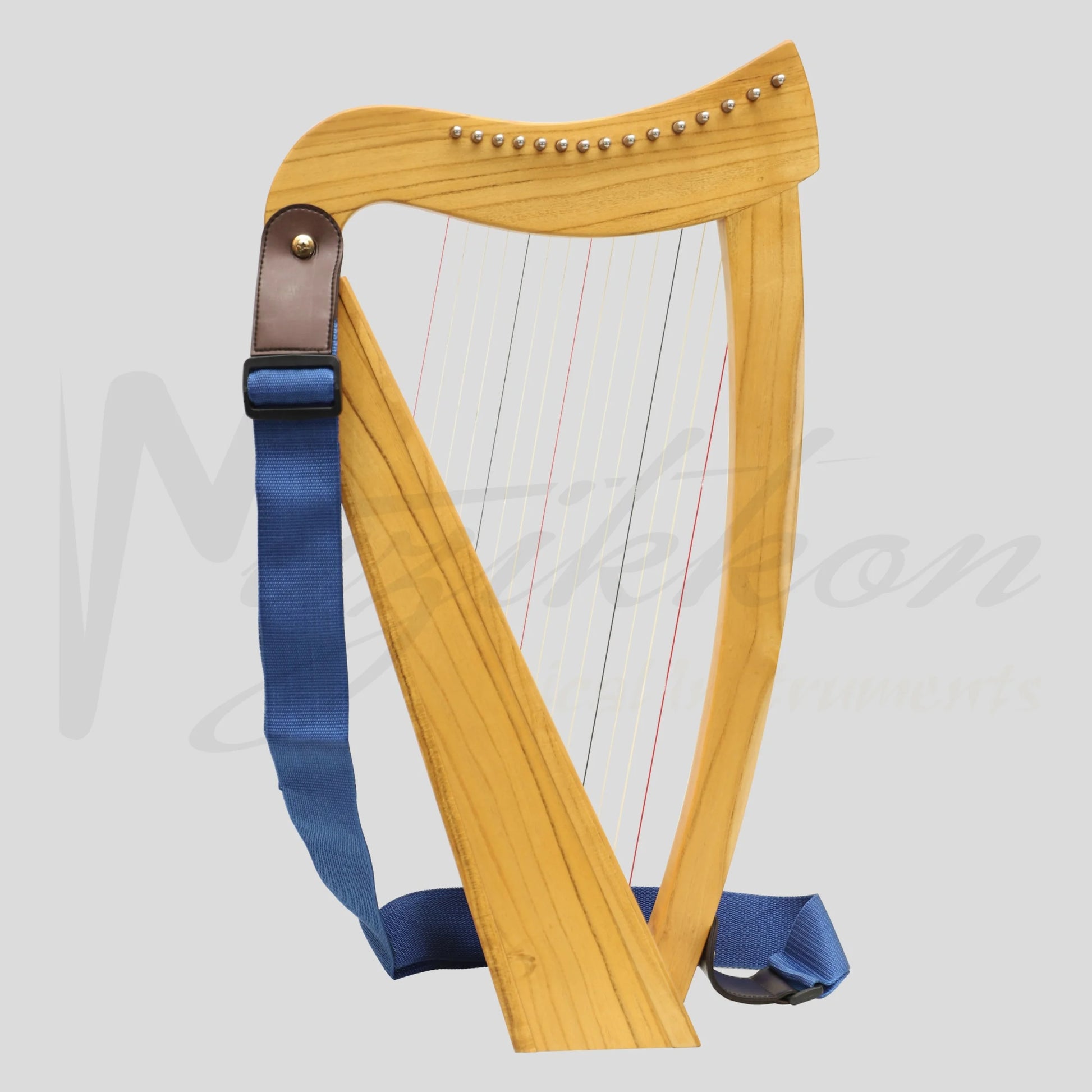 15 String Trinity Harp With Sharpening Levers & Complete Kit