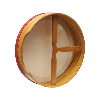 16"x4" Heartland Bodhran Non Tunable T-Bar Deep Tune Muzikkon