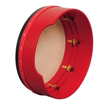 16"x5" Premium Muzikkon Bodhran Red Deep Tune