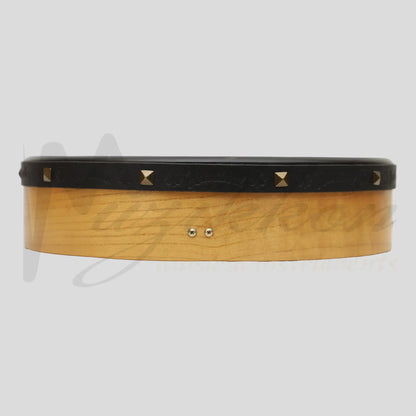 16’’x4’’ (40.6x10.1 cm) Heartland Non Tunable Bodhran T-Bar Deep Tune Bodhran