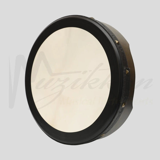 16’’X4’’ (40.6X10.1 Cm) Heartland Non Tunable Bodhran T-Bar Deep Tune Ebony
