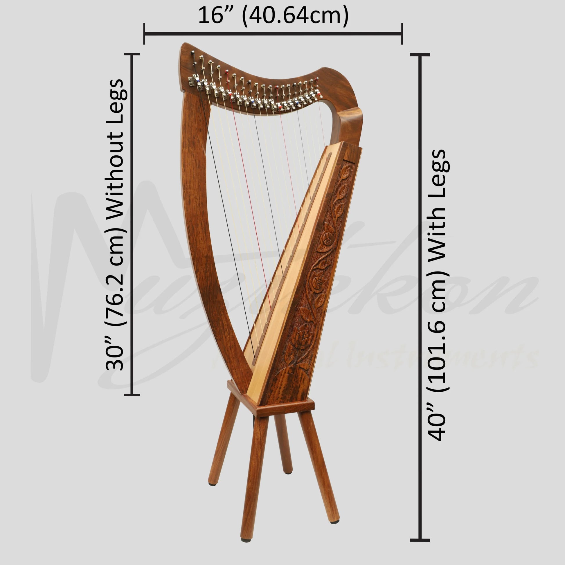 19 String Trinity Harp