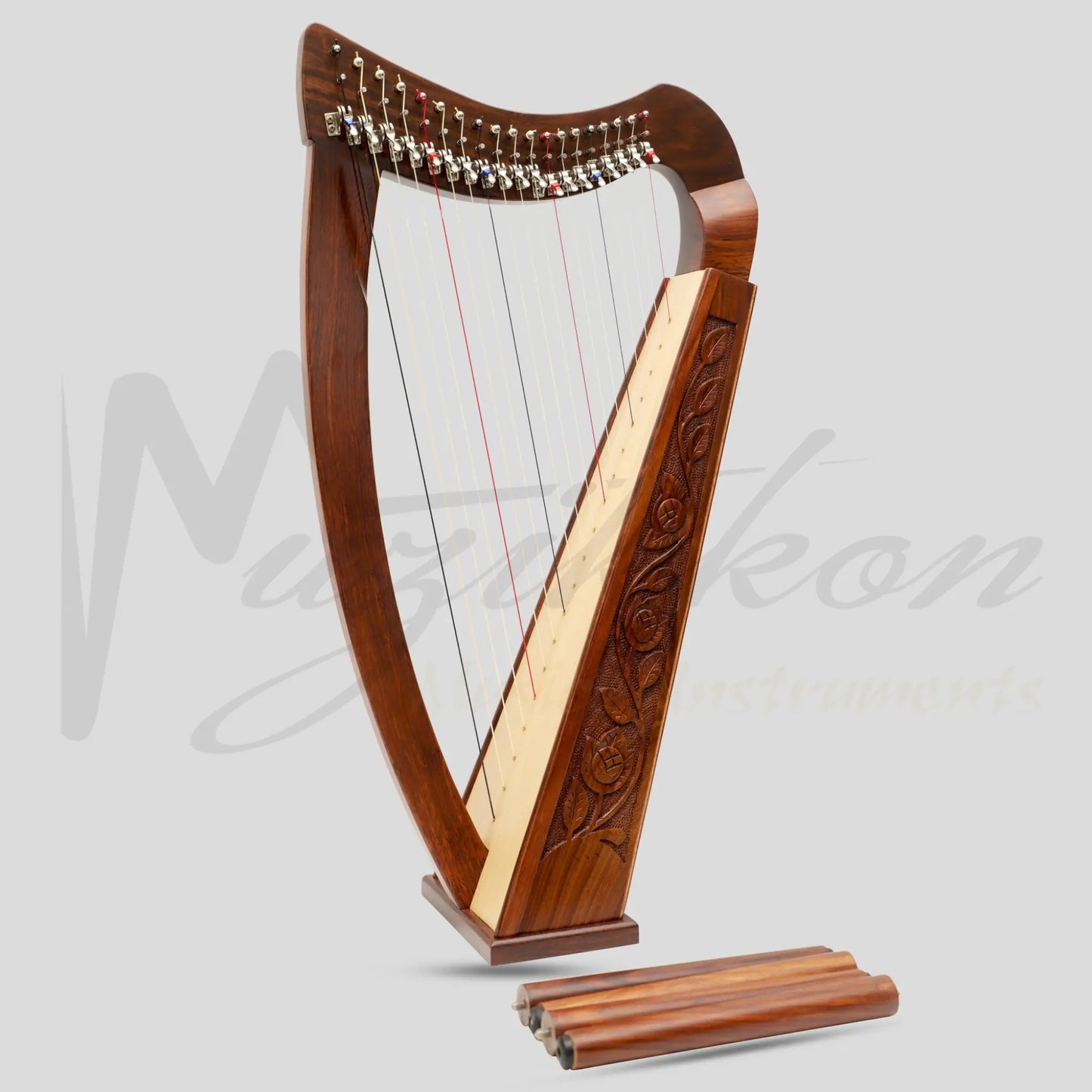 19 Strings Trinity Harp Rosewood