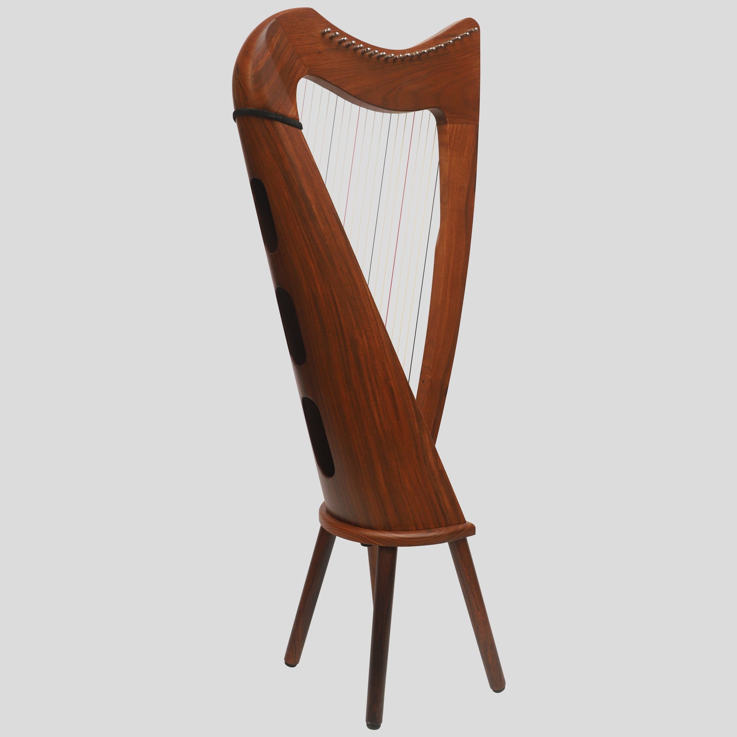 19 String Claddagh Harp Rosewood