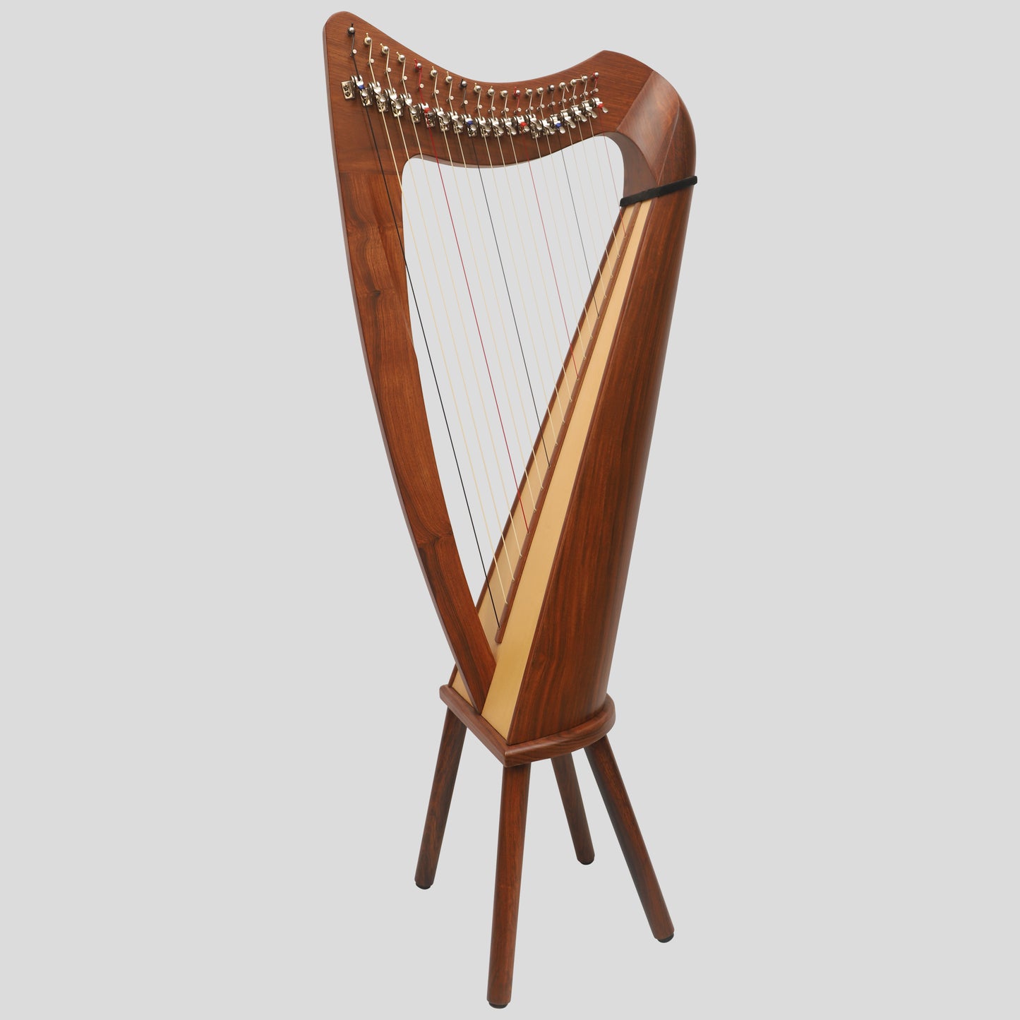 19 String Claddagh Harp Rosewood