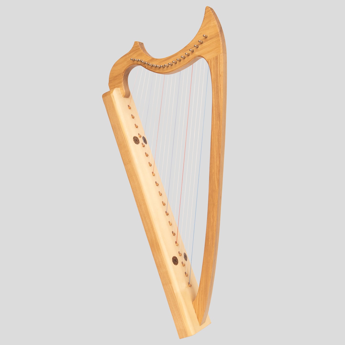 Muzikkon Gothic Harp 19 String Ashwood