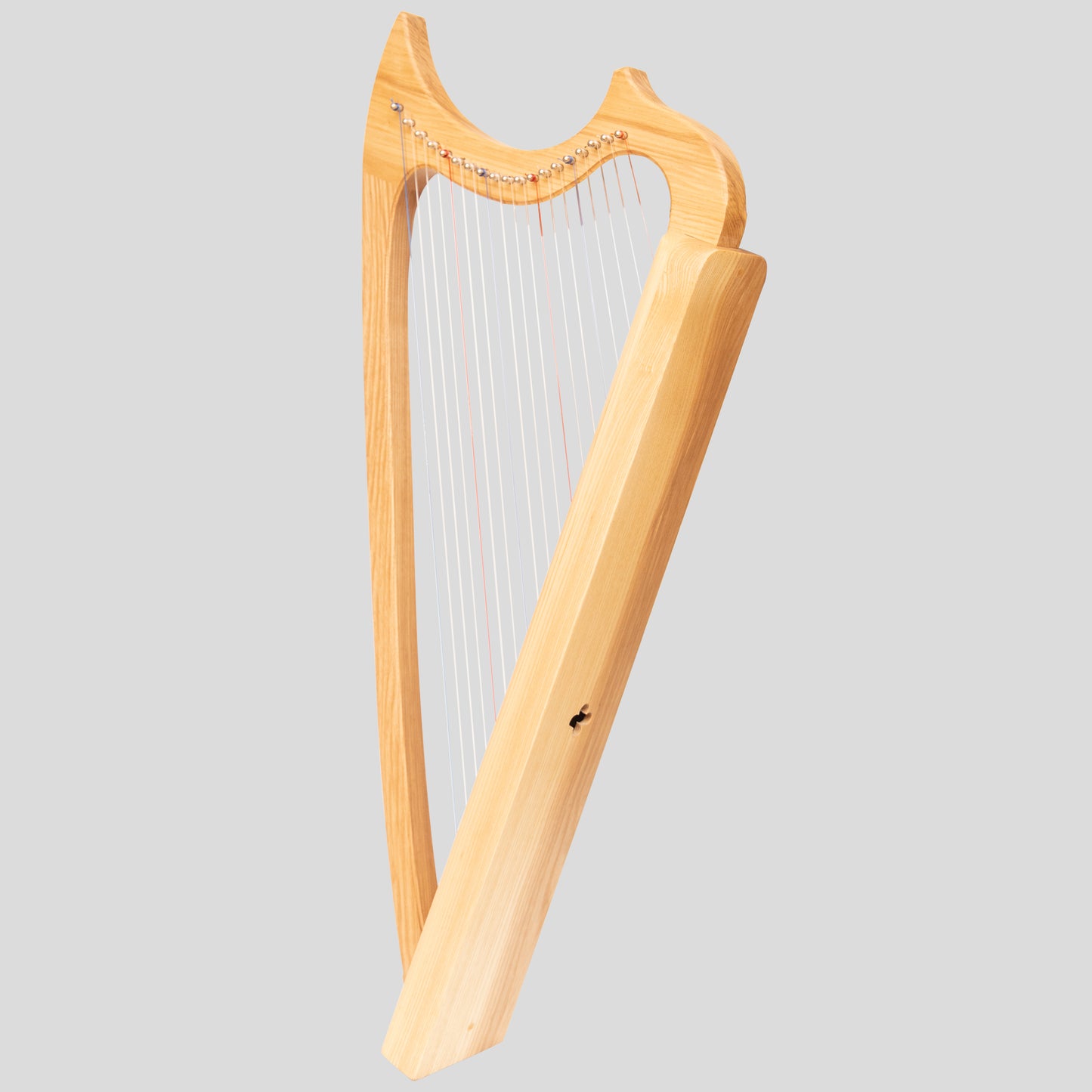 Muzikkon Gothic Harp 19 String Ashwood