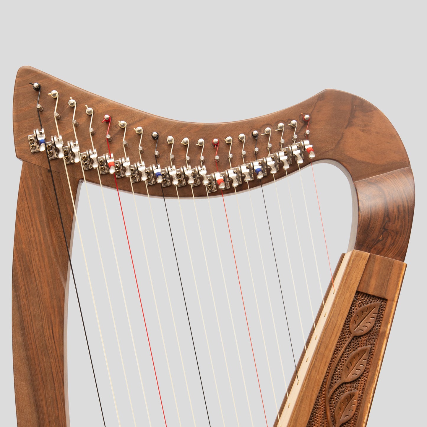 19 Strings Trinity Harp Walnut