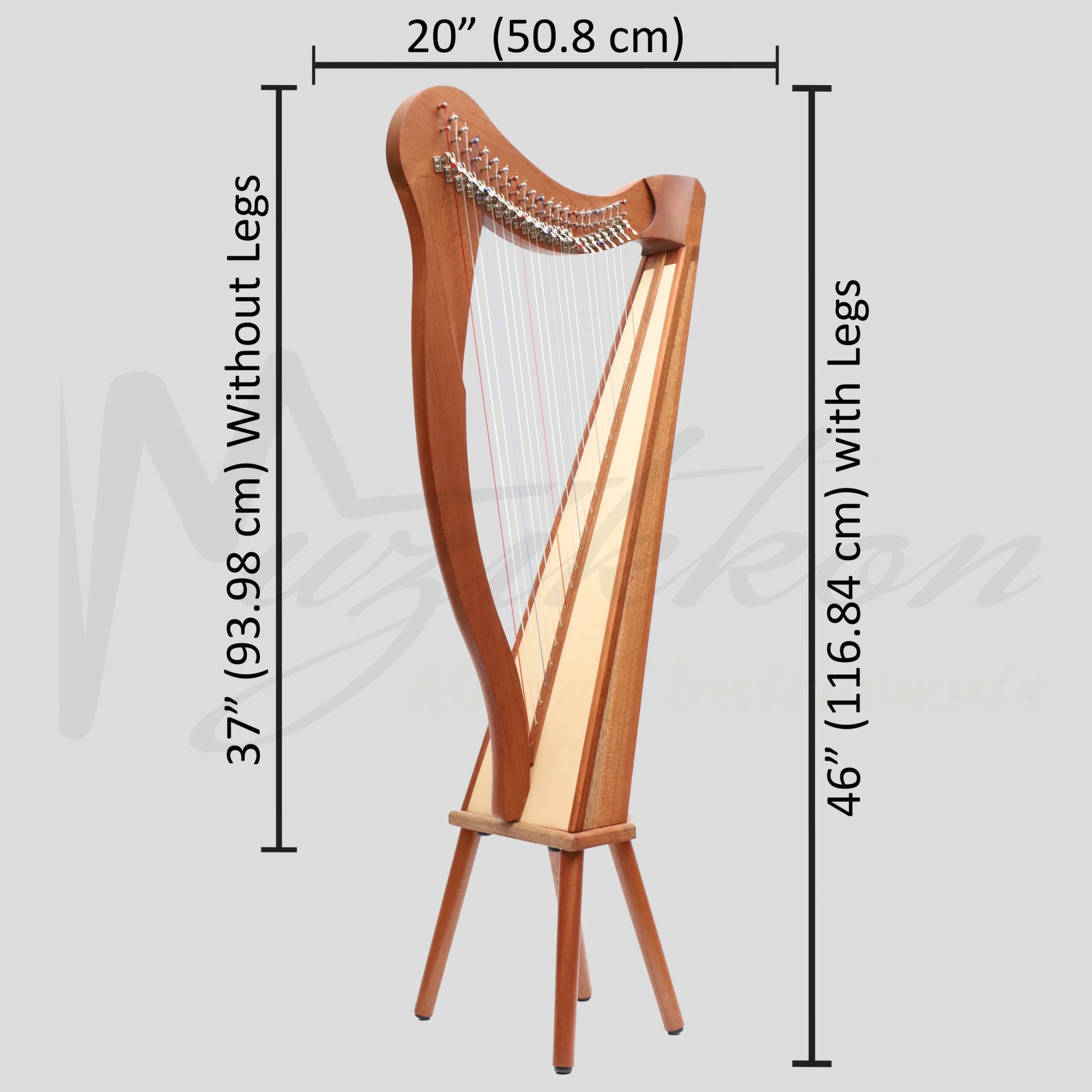 22 String Ard Ri Harp