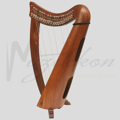 22 String Claddagh Busker Harp Rosewood