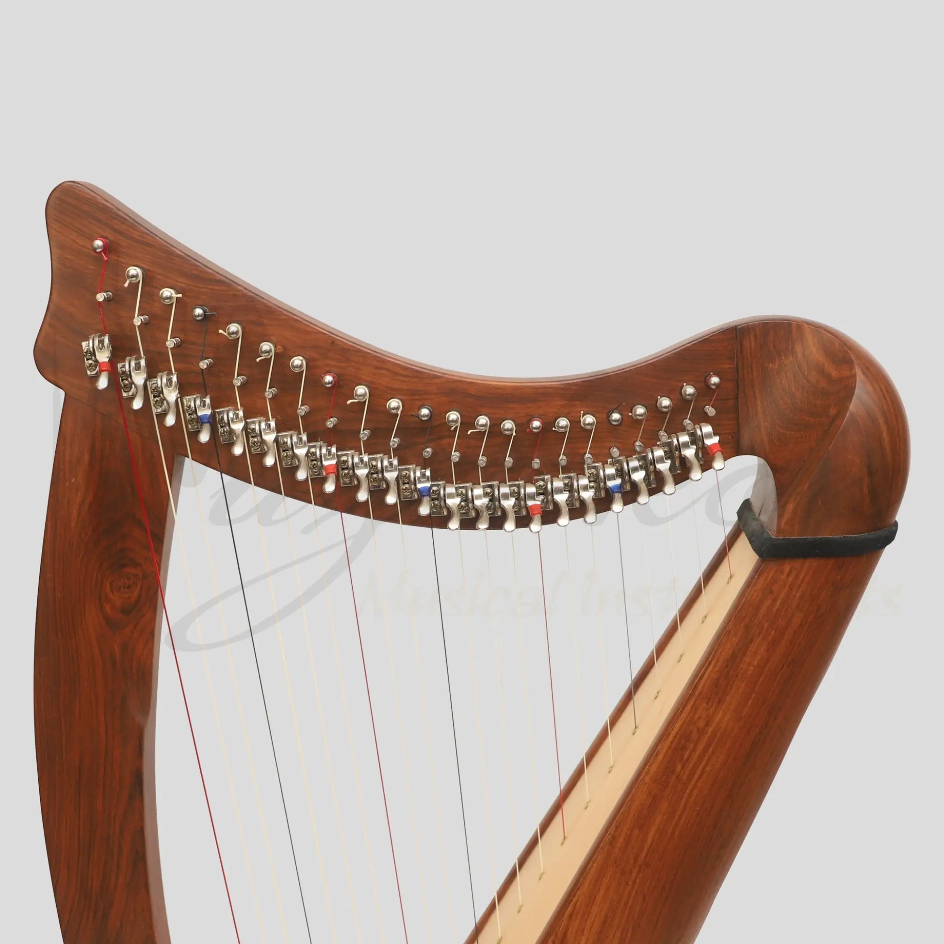 22 String Claddagh Busker Harp Rosewood