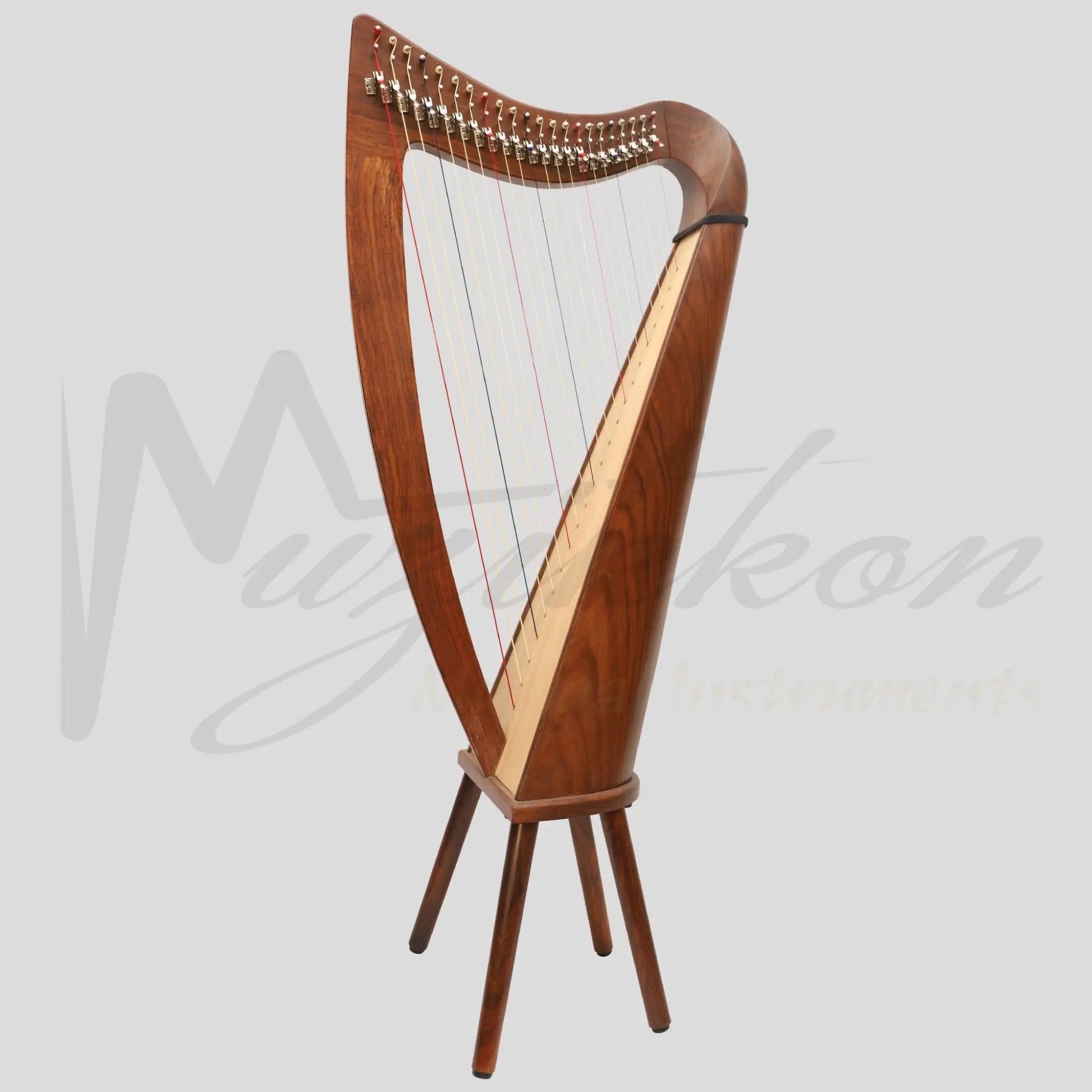 22 String Claddagh Harp Rosewood