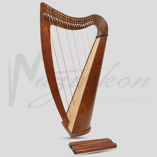 22 String Claddagh Harp Rosewood