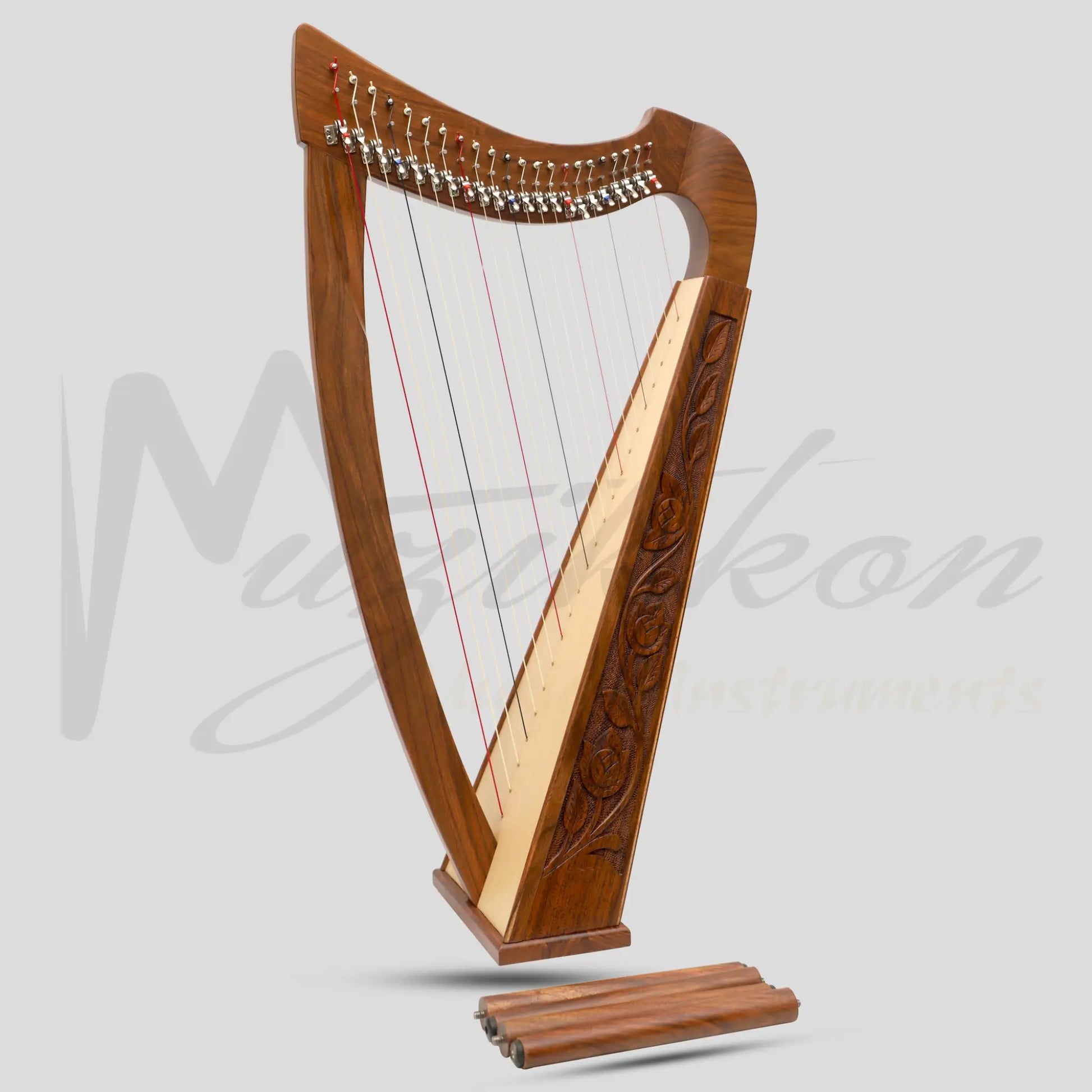 22 Strings Trinity Harp Rosewood