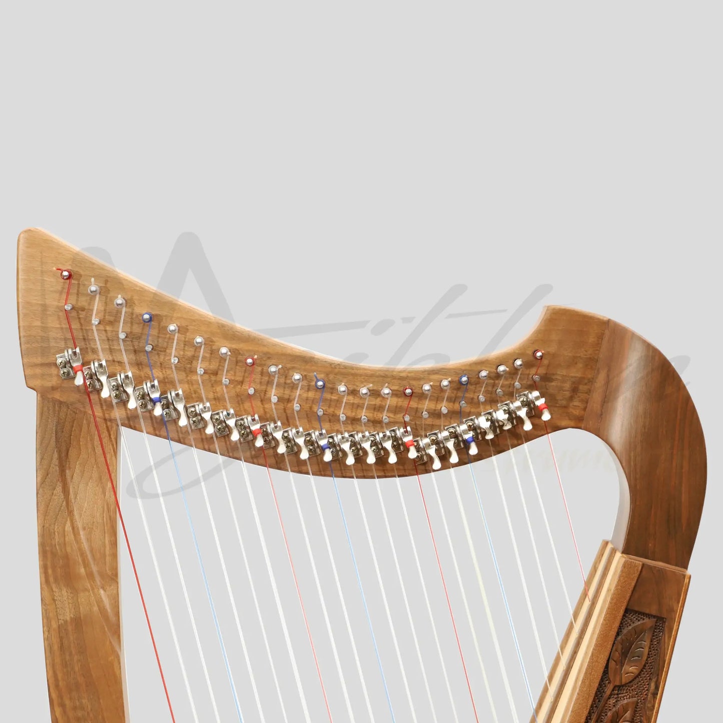 22 Strings Trinity Harp Walnut