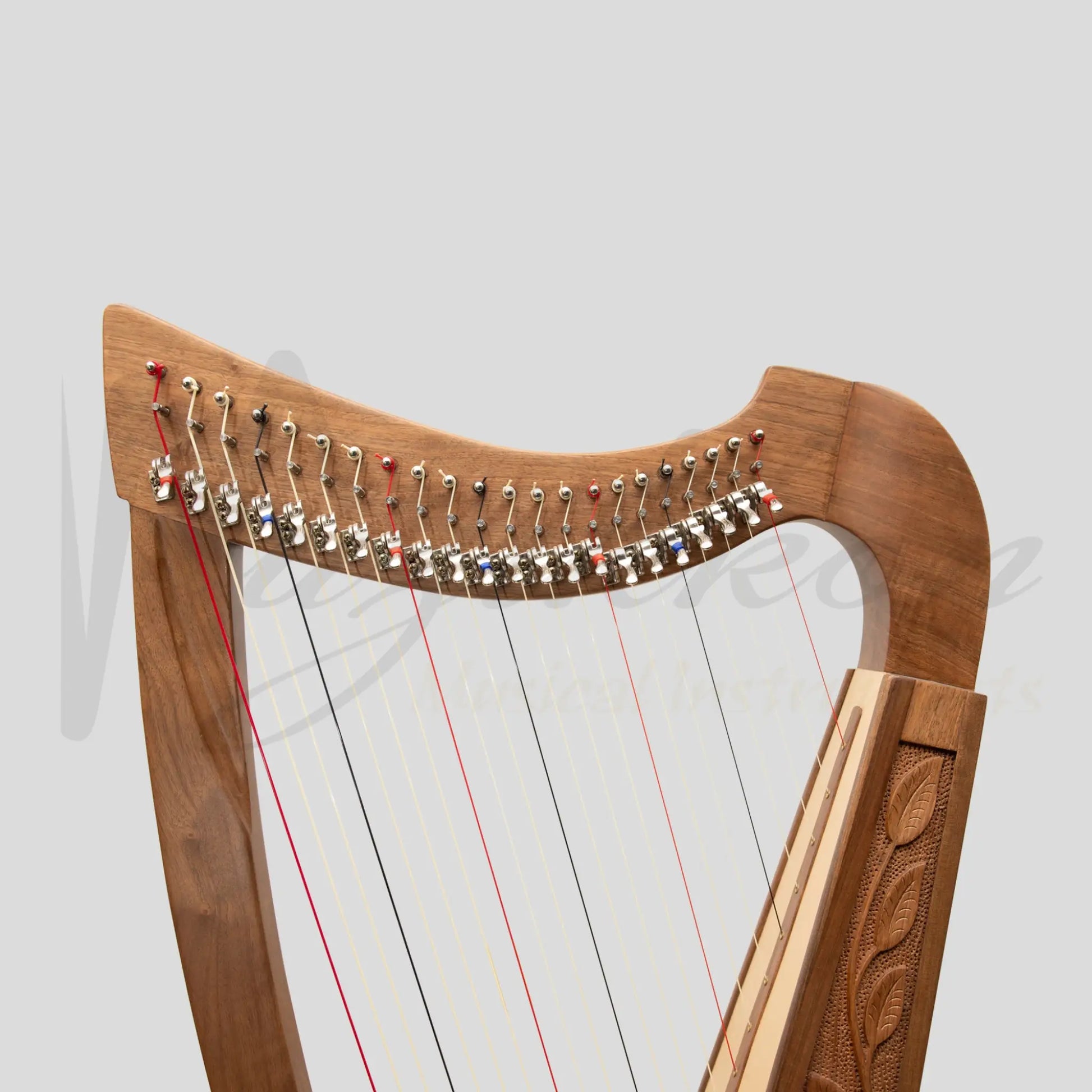 22 Strings Trinity Harp Walnut