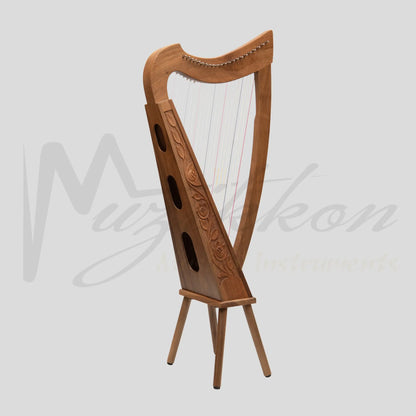 22 Strings Trinity Harp Walnut