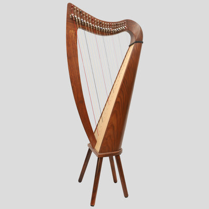 22 String Claddagh Harp Rosewood