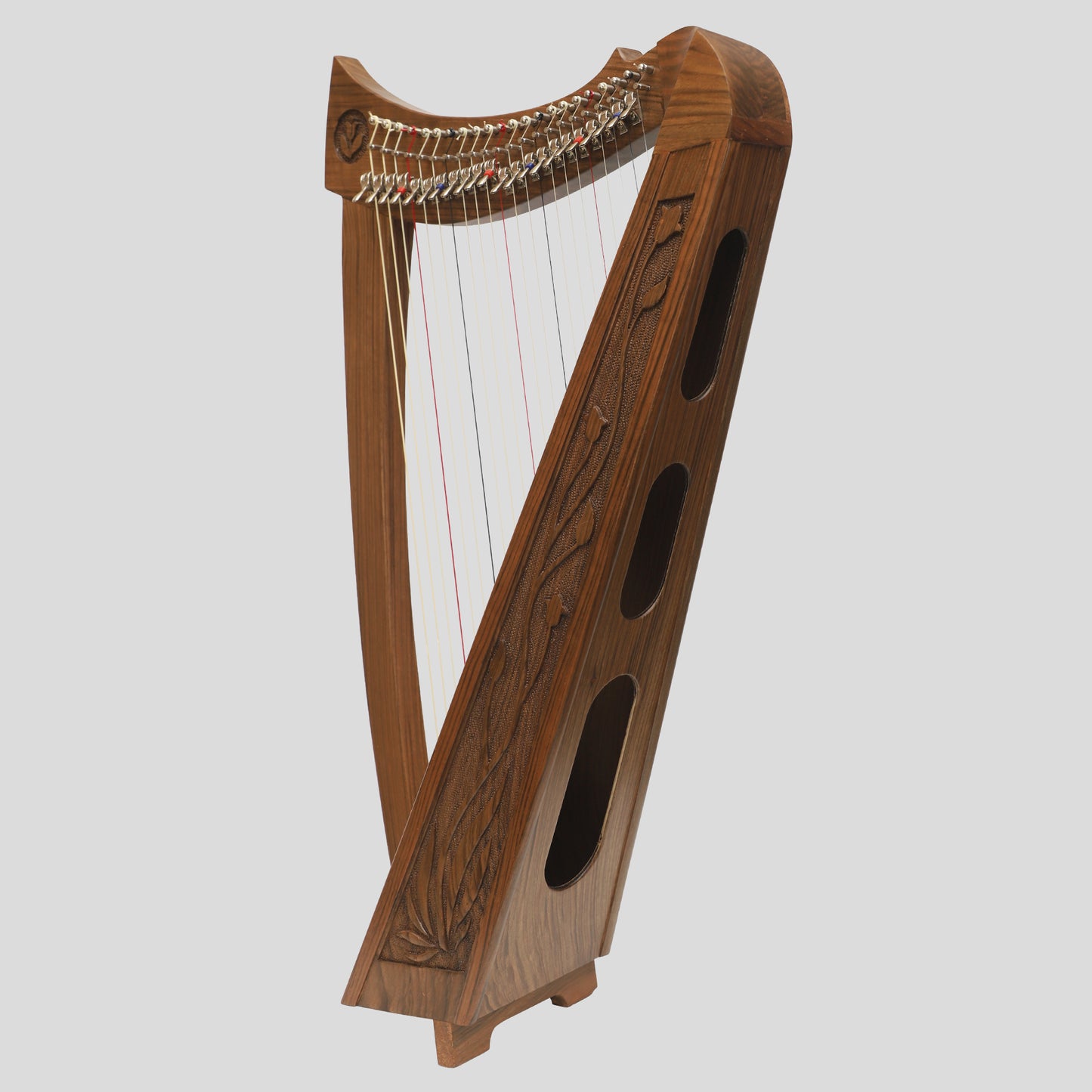 22 corde Trinity Crested Harp Noce