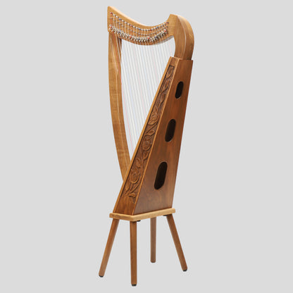 22 Strings Trinity Harp Walnut