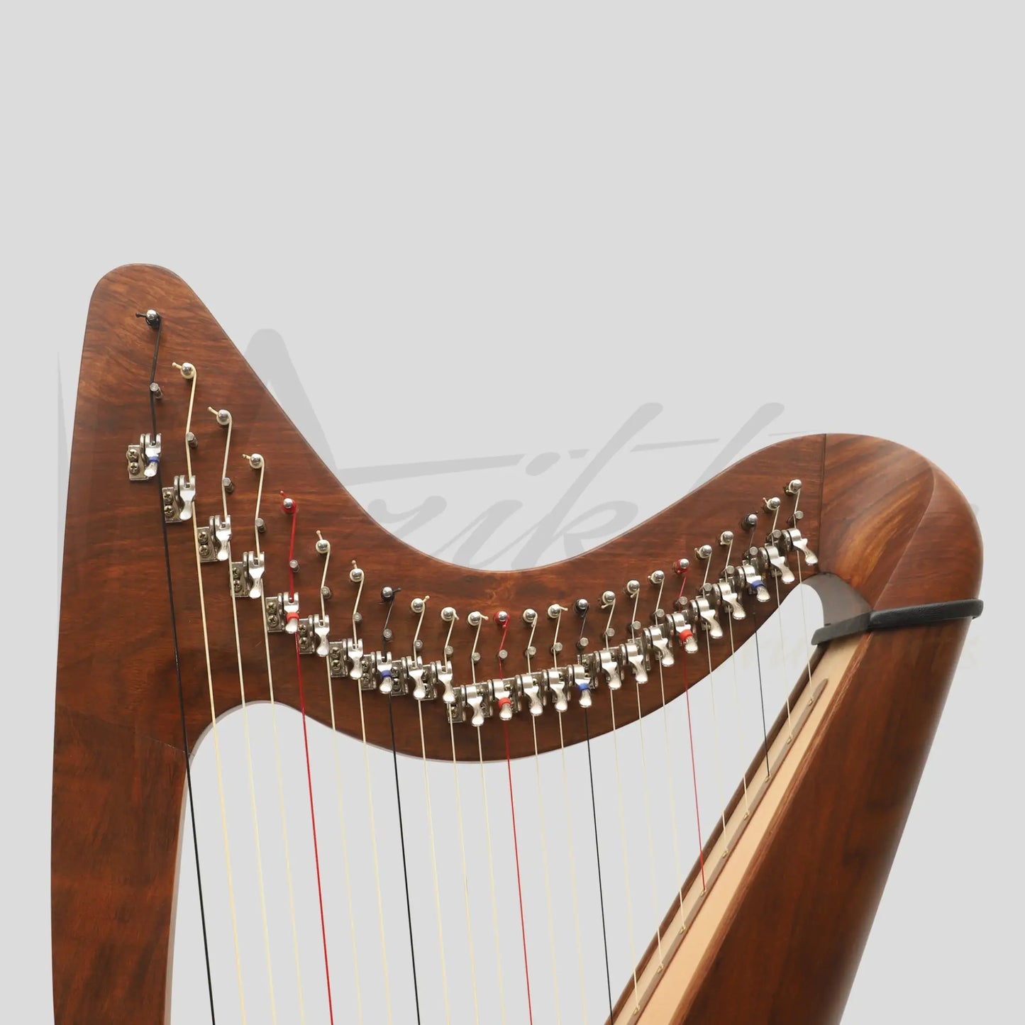 24 String Claddagh Harp Rosewood