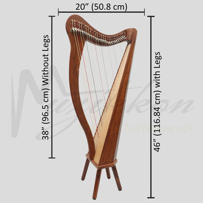 27 String Ard Ri Harp
