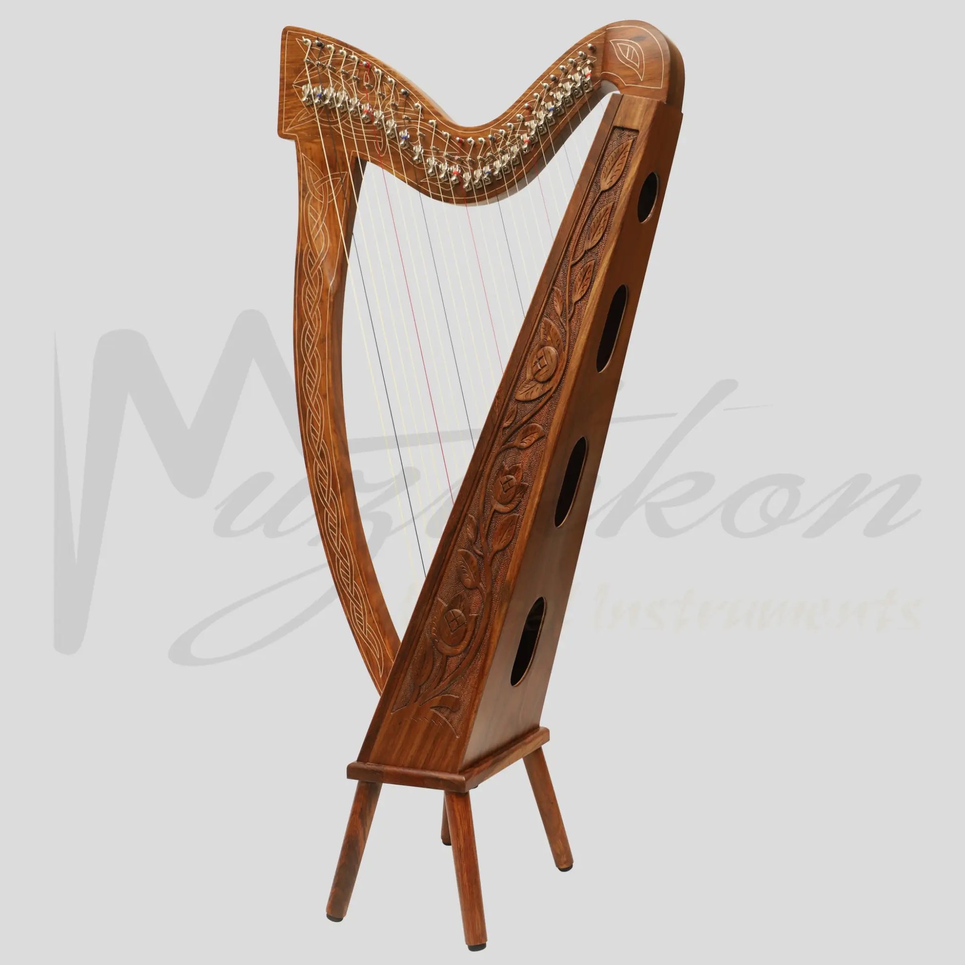 27 String Boru Harp Harp