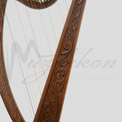 27 String Boru Harp Harp