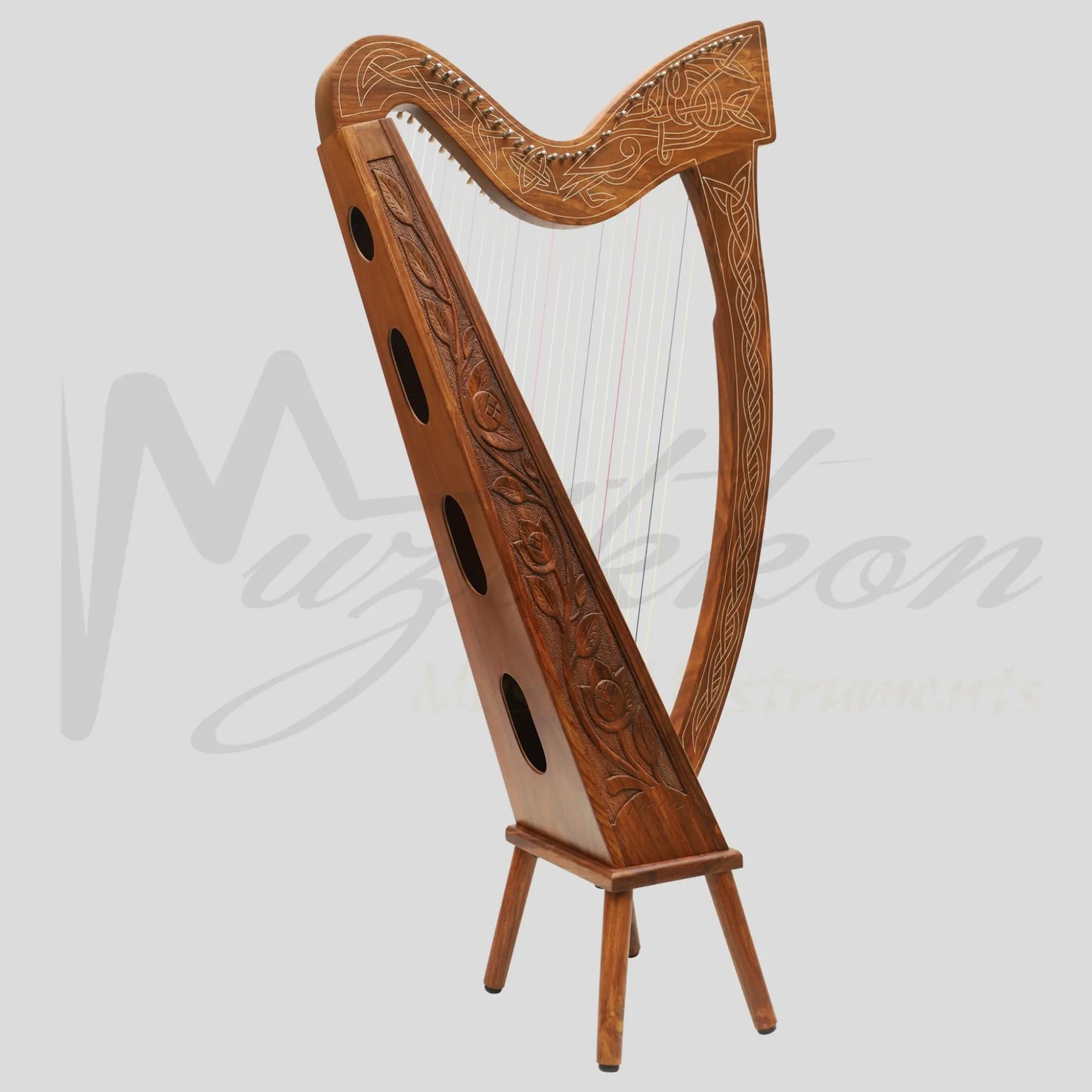 27 String Boru Harp Harp